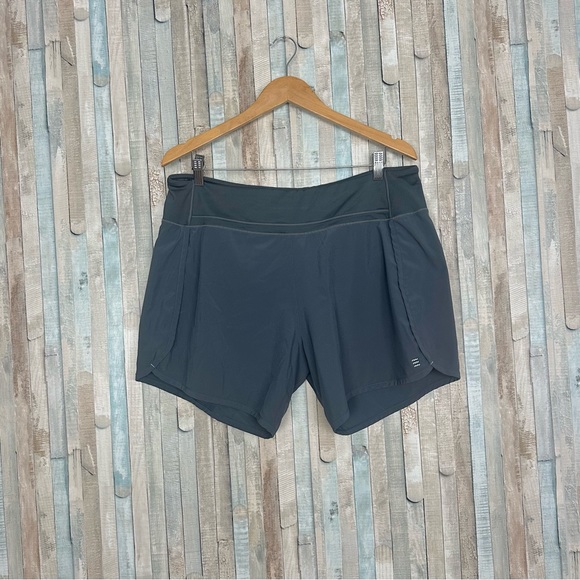 Free Fly XL Bamboo Lined Breeze 6” Shorts Dusk Blue Gray Performance Active UPF - Picture 2 of 10